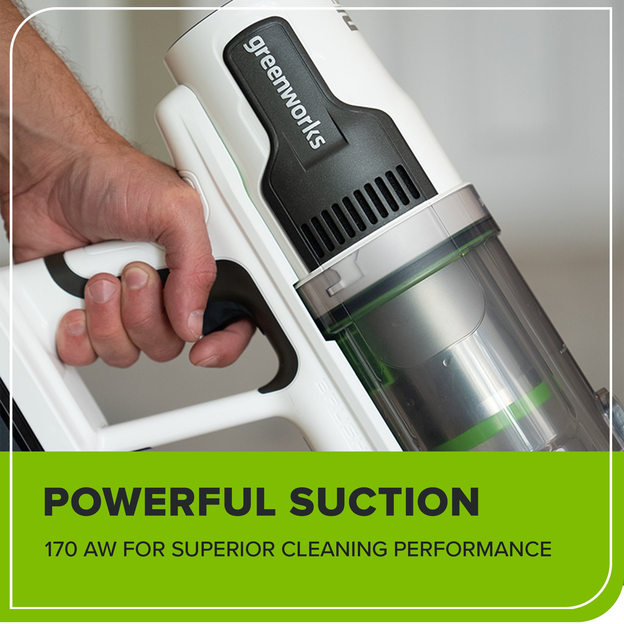 102-G様 24V Cordless Deluxe Stick Vacuum, 4.0 Ah USB-C Battery & 30-Minute