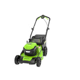 48V (2 x 24V)  20" Brushless Push Mower, (2) 4Ah USB Batteries and 4A Dual Port Charger
