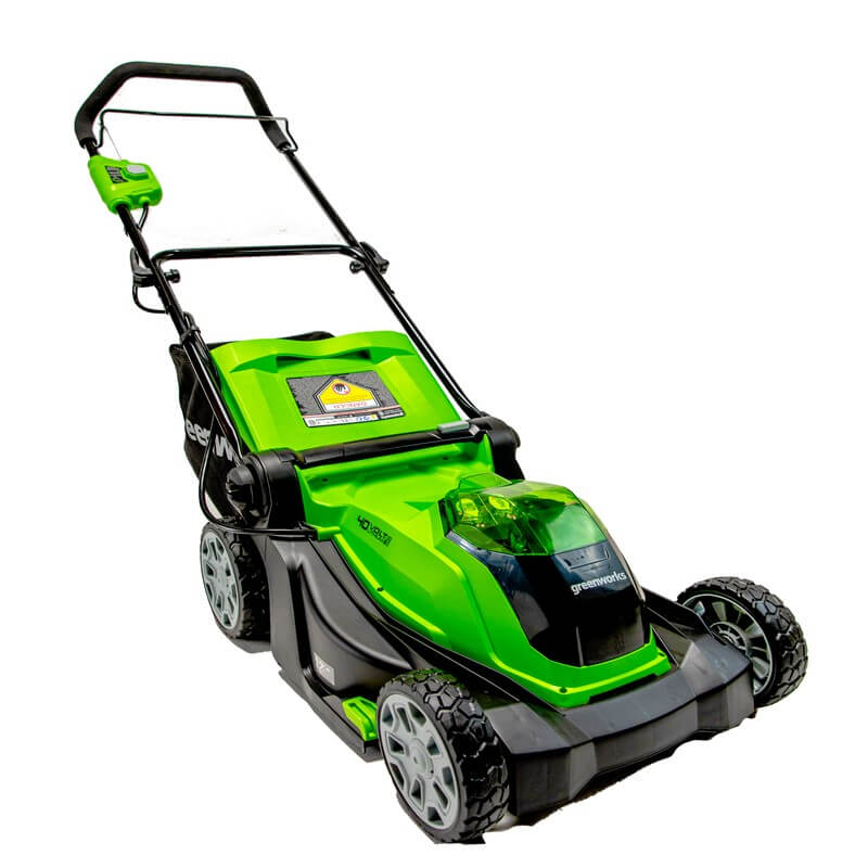 Greenworks 40V 17 Brushed Lawn Mower 4.0Ah Battery and Charger Inclu Greenworks Tools Canada Inc