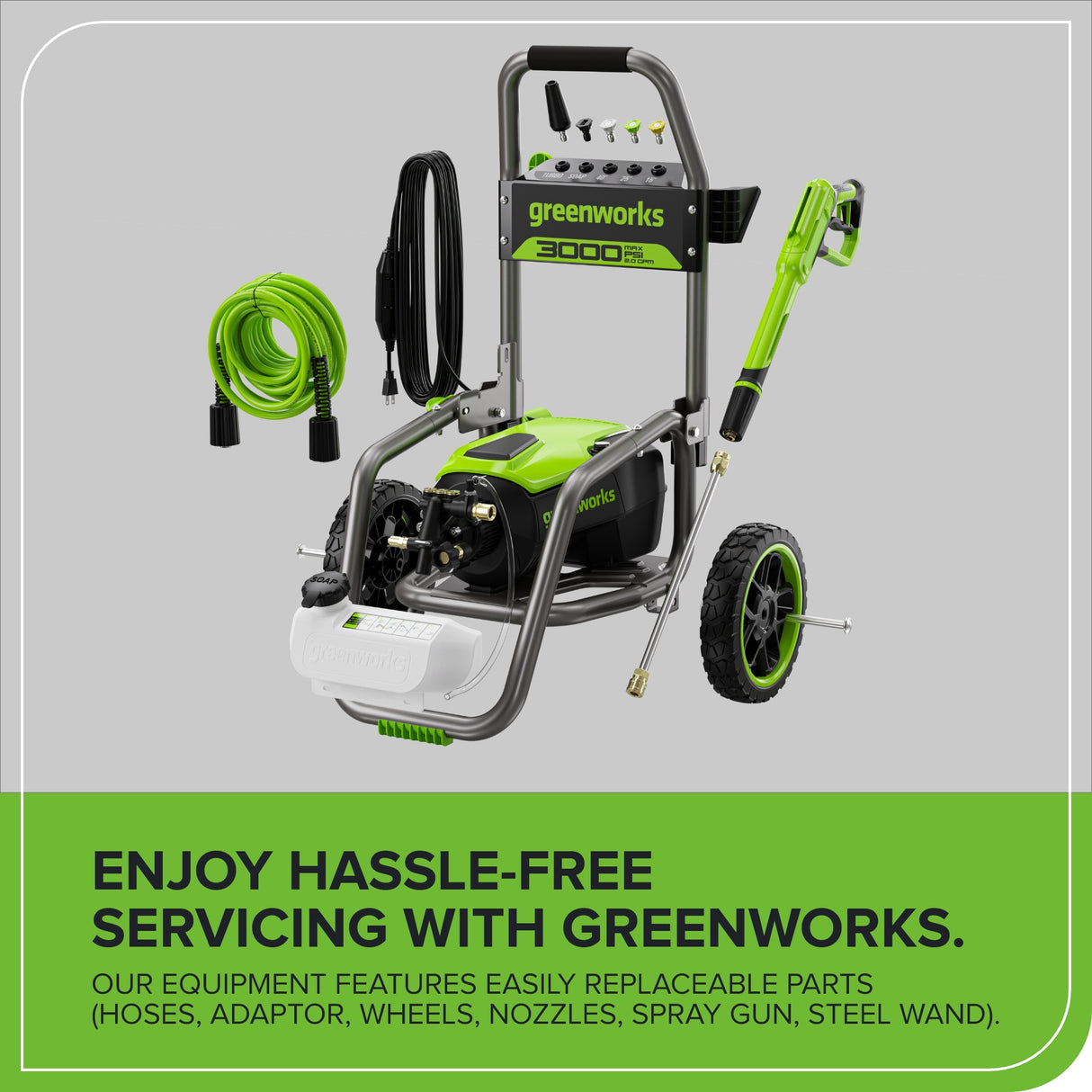 3000 PSI  Electric Pressure Washer