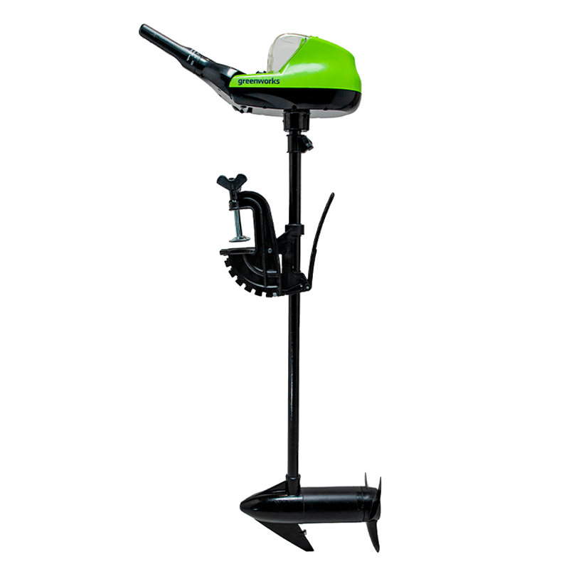40V 55lbs Trolling Motor, 5.0Ah Battery and Charger – Greenworks 