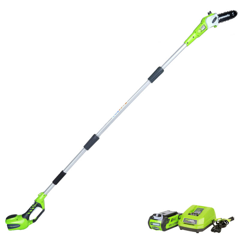40V 8" Pole Saw, 2.0Ah Battery and Charger Included - 1400017