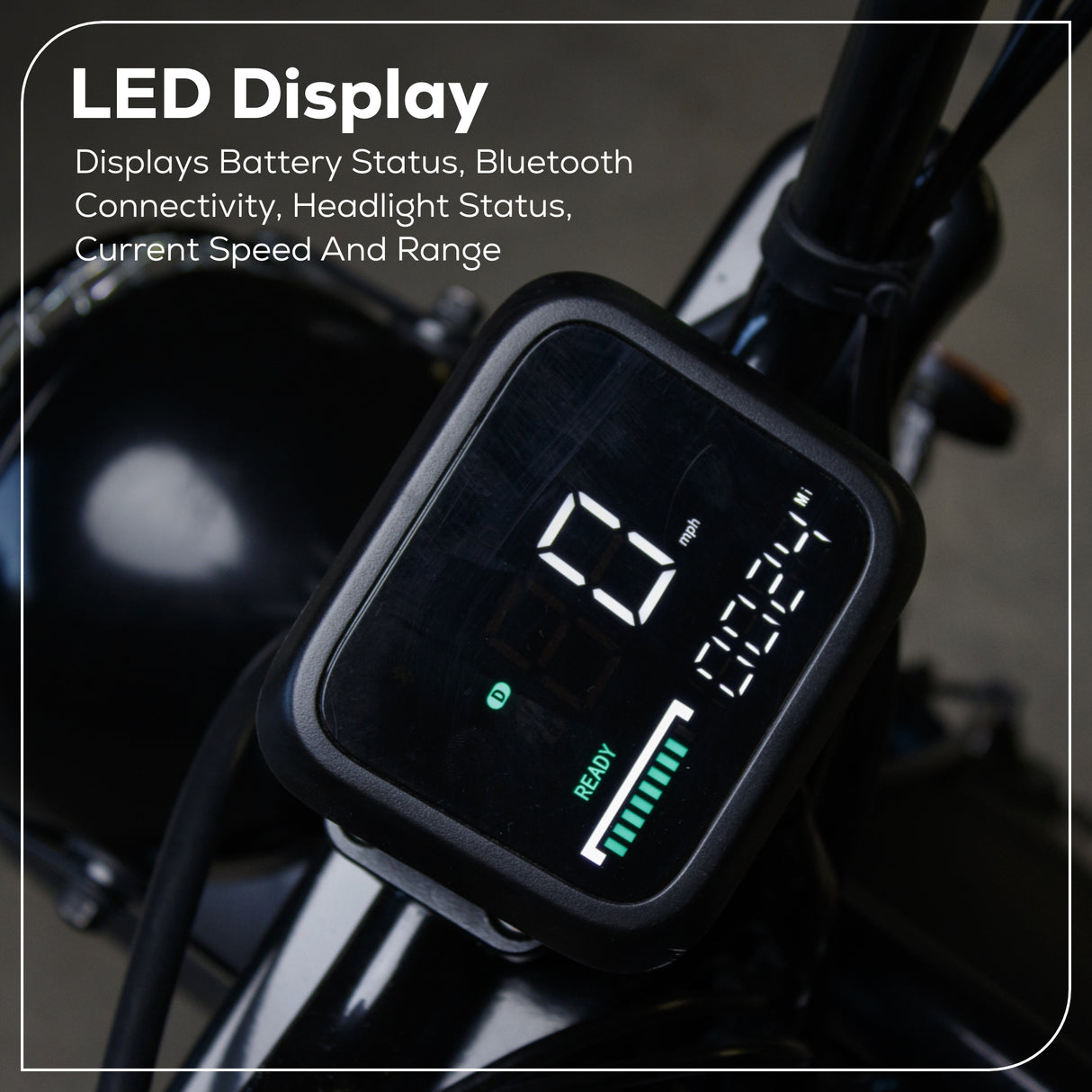 80V STEALTH Series Electric Mini-Bike (Tool Only)