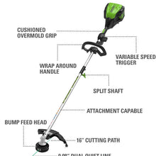 Load image into Gallery viewer, 80V 16&quot; String Trimmer (Tool Only) - GST80320
