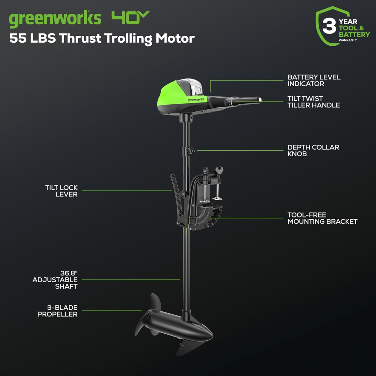 Trolling Motor – Greenworks Tools Canada Inc.