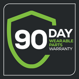 90 Day Wearable Parts Warranty