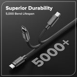24V 100W 2M Braided Charging Cord