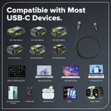 24V 100W 2M Braided Charging Cord