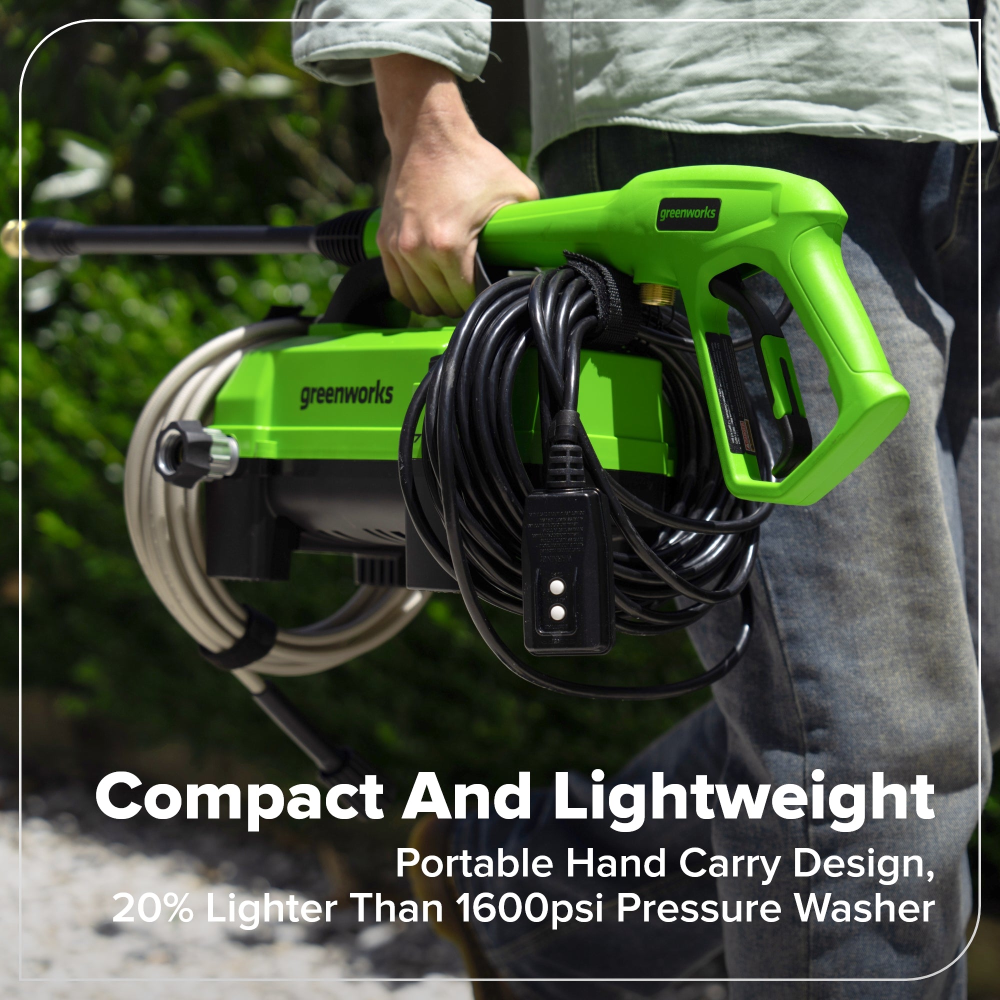 1700 PSI Compact Pressure Washer – Greenworks Tools Canada Inc.