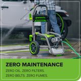 2700 PSI 2.3 GPM Max Brushless Electric Pressure Washer