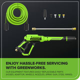 2700 PSI 2.3 GPM Max Brushless Electric Pressure Washer