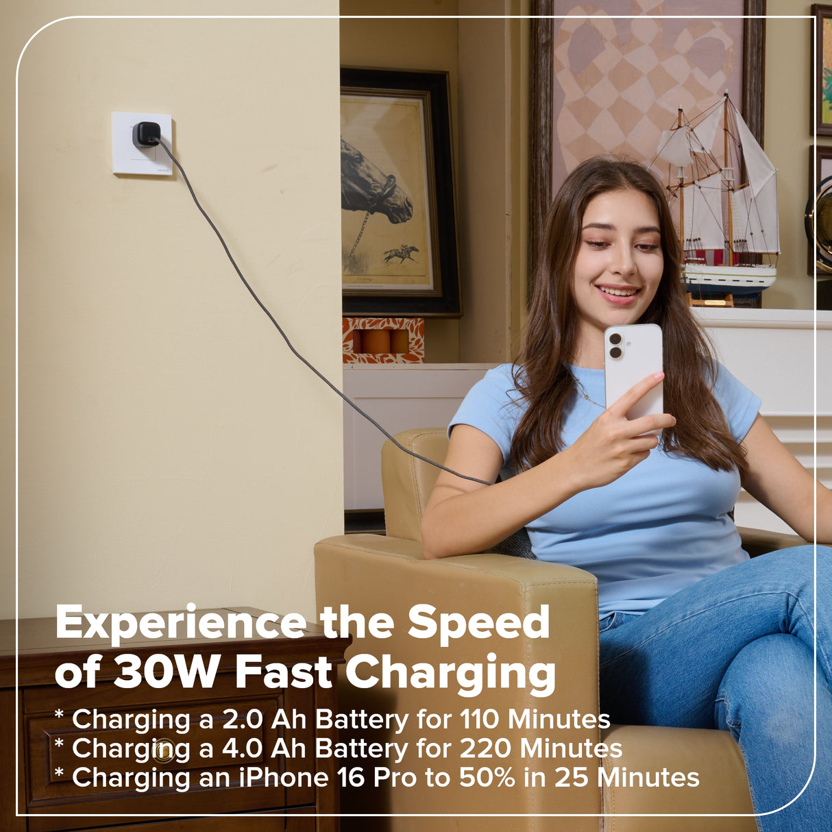 30W Charger with USB-C