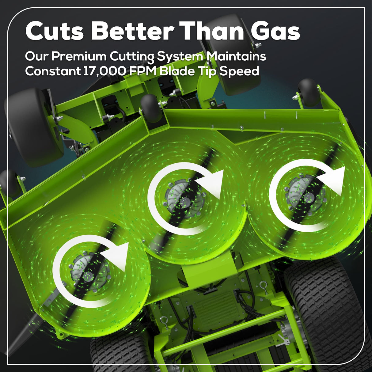 80V 60" Maximus Z Zero Turn Mower, (2) 16Ah, (4) 8.Ah  Batteries and 1.5Kw Charger Included | MZ6081
