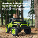 Greenworks 24V Kids Adventure Series SUV, 4.0Ah Battery and 30W Charger Included