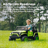 Greenworks 24V Kids Adventure Series SUV, 4.0Ah Battery and 30W Charger Included