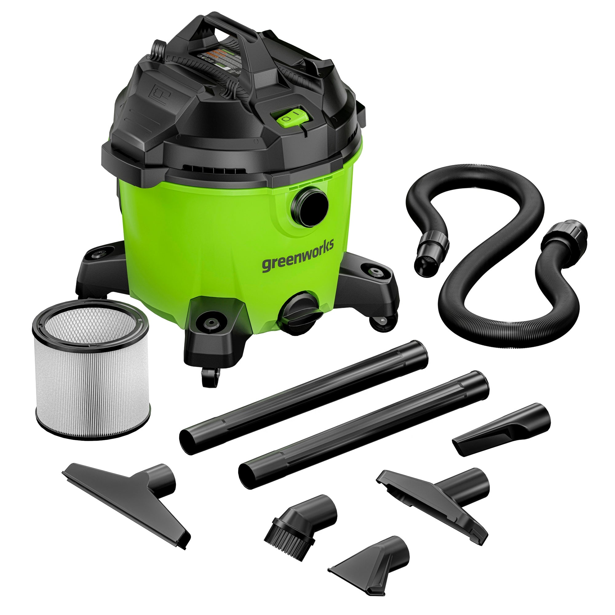 Corded 34L (9-Gallon) Wet/Dry Vacuum – Greenworks Tools Canada Inc.