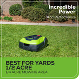 Optimow®  50 Robotic Lawn Mower - 1/2 Acre Low Cut