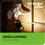 80V AC/DC 2500 Lumen LED Work Light (Tool Only)