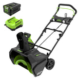 80V 20" Brushless Snow Thrower, 2.0Ah Battery and Charger Included