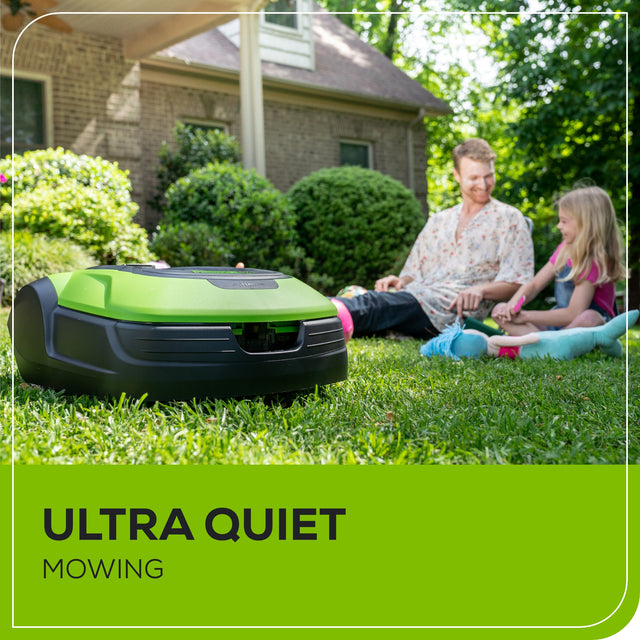 Optimow® 50H Robotic Lawn Mower - 1/2 Acre High Cut – Greenworks Tools ...