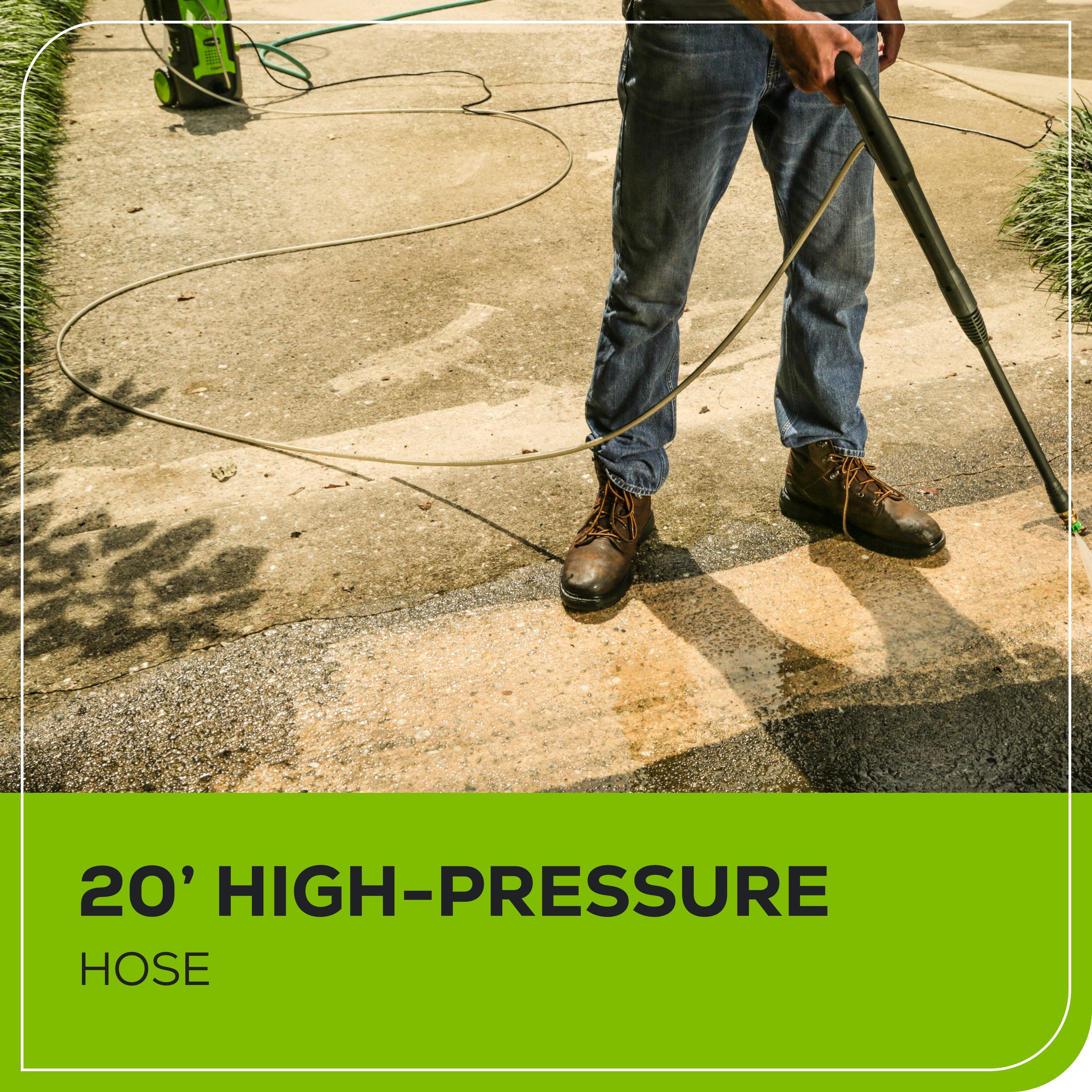 1500 PSI 1.2 GPM 13 Amp Electric Pressure Washer – Greenworks