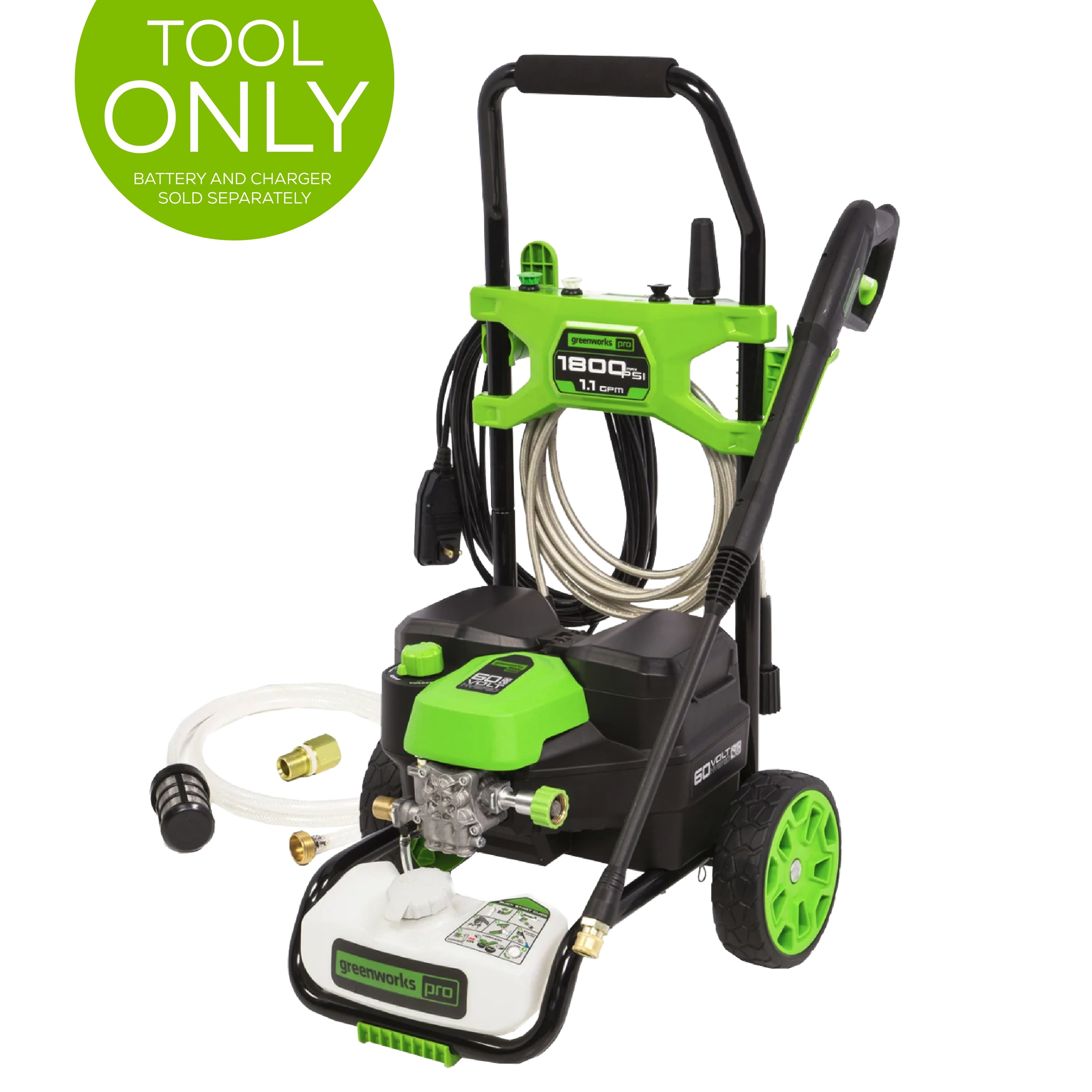 Greenworks Dual Nozzle Gutter Cleaner Attachment – Greenworks