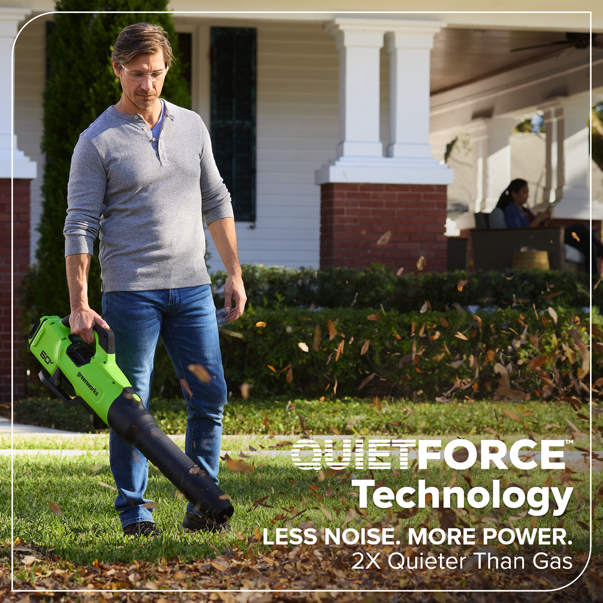 60V 630 CFM - 170 MPH Leaf Blower, 2.5Ah Battery and 3 Amp Charger Included
