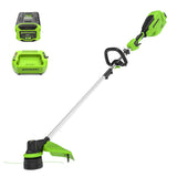 60V 16" Brushless Battery String Trimmer, 2.5Ah Battery and Charger Included