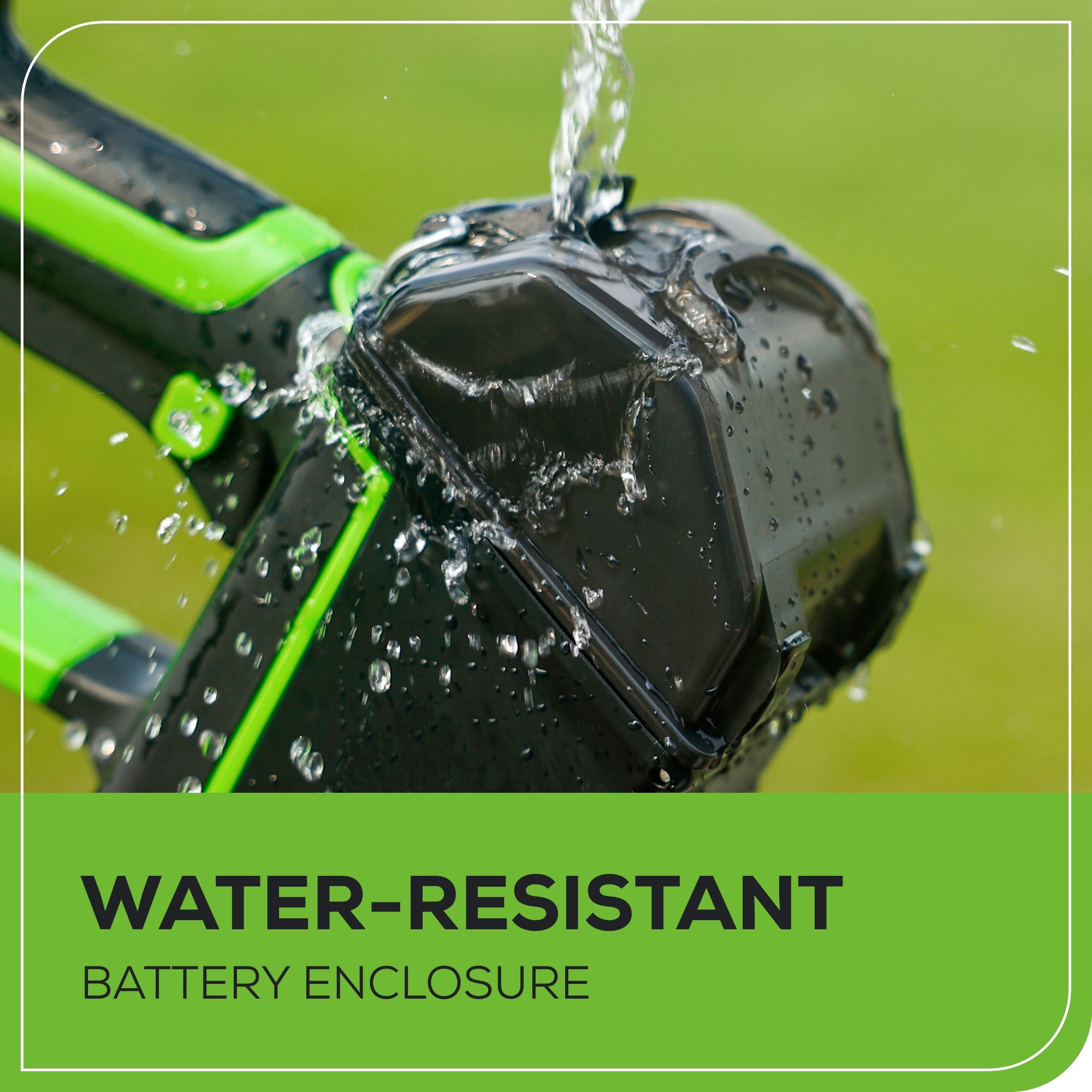24V 600 PSI Cordless Pressure Washer Kit, (2) 2.0Ah Battery and
