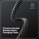 Ensemble 24 V de 6 outils électroportatifs sans balais Greenworks, avec (1) batterie USB-C de 4,0 Ah et (1) batterie USB-C de 2,0 Ah, et chargeur rapide USB-C de 65 W.