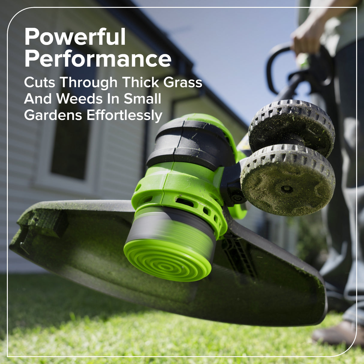 24V 12" Brushless String Trimmer & 270 CFM Blower, 2.0Ah Battery with 30W Type-C Charger and 3-FT Cables Included