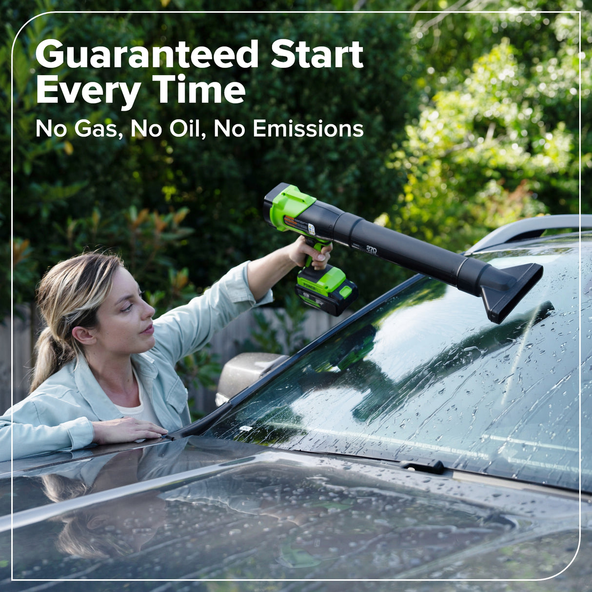 24V 12" Brushless String Trimmer & 270 CFM Blower, 2.0Ah Battery with 30W Type-C Charger and 3-FT Cables Included