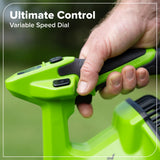 24V 12" Brushless String Trimmer & 515 CFM Blower, 3.0Ah Battery, 65W Type-C Charger and 3-FT Cable Included