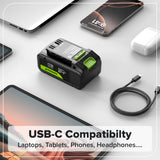 24V 6.0Ah High Power Battery with Type-C USB Port