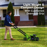 60V 22" Cordless Battery Self-Propelled Lawn Mower, 8.0Ah Battery & Charger Included