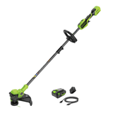 24V 13" Brushless String Trimmer, 4.0Ah 21700 Battery and 65W Type-C Charger with 3-FT Cable Included