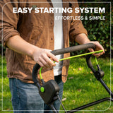 48V (24V X 2) 15" Cordless Battery Dethatcher/Scarifier, (2) 4.0Ah Batteries and 65W Charger Included