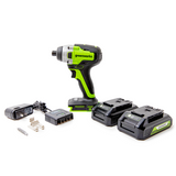24V Brushless Impact Driver, (2) 1.5Ah Batteries and Charger Included - ID24L1520