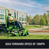 82V  60" 16kWh Commercial Ride-On Zero-Turn Mower | CZ60R