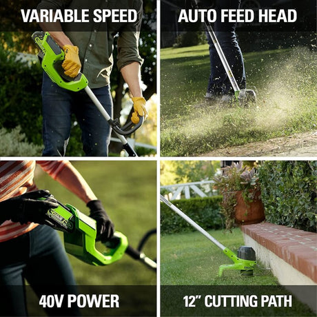 40V 12" String Trimmer (Tool Only)