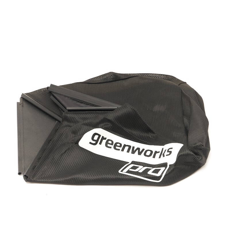 Greenworks grass hot sale catcher bag
