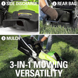 40V 19" Lawn Mower, 4.0Ah Battery and Charger Included