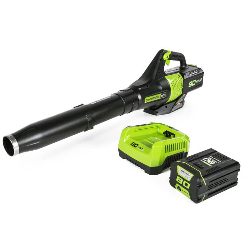 80V 145 MPH - 580 CFM Brushless Leaf Blower, 2.5Ah Battery and Charger Included - BL80L2510