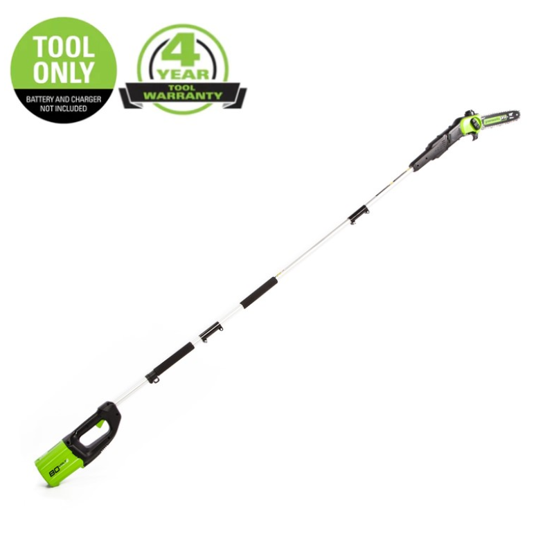 Greenworks 80v 2025 pole saw