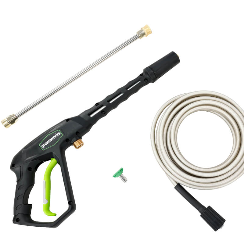 Kit de pistolet pour nettoyeur haute pression en métal Greenworks