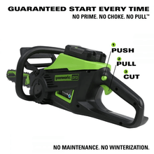 Load image into Gallery viewer, 60V 18&quot; Chainsaw with 4.0Ah  Battery and Charger

