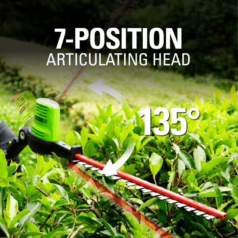 Pro 80V 20" Cordless Pole Hedge Trimmer (Tool Only)