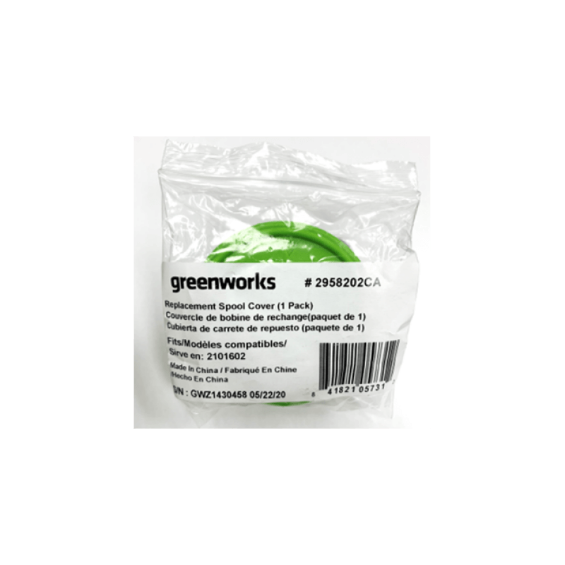 Greenworks Spool Cover for String Trimmers