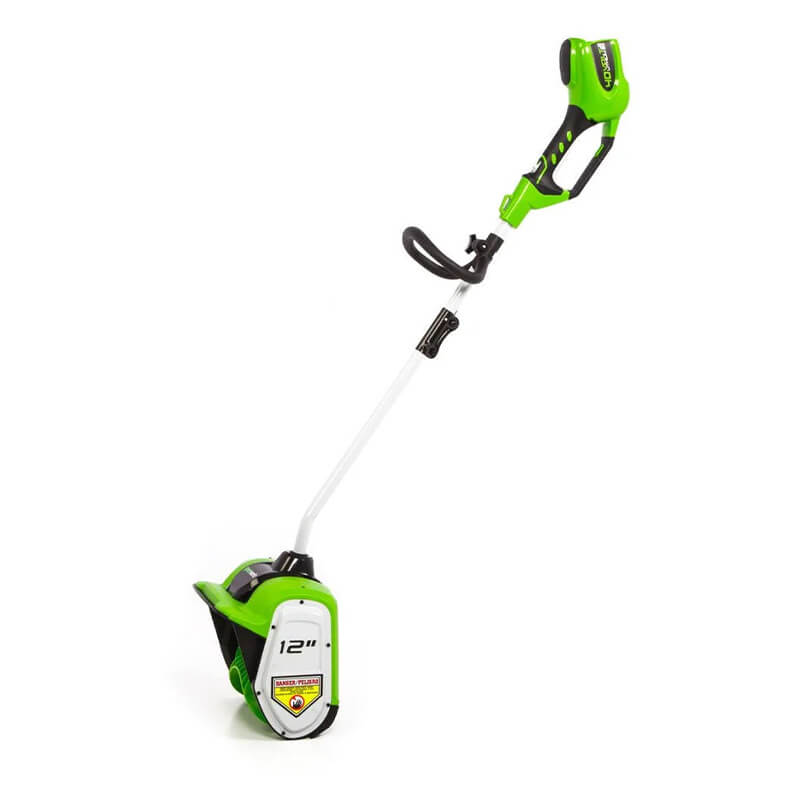 Greenworks 40V 12-Inch Cordless Snow Shovel, 4Ah battery and charger included