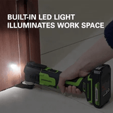 24V Oscillating Multi-Tool, 2.0Ah USB Battery and Charger Included